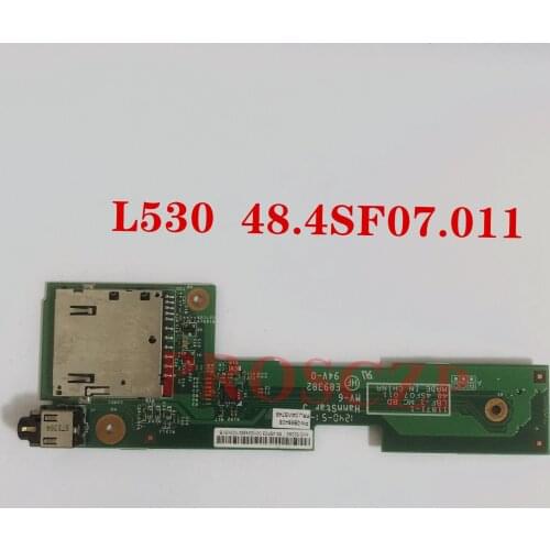High quality For Lenovo ThinkPad L530 Audio Card reader board 04W3746 48.4 SF07.011 Free shipping