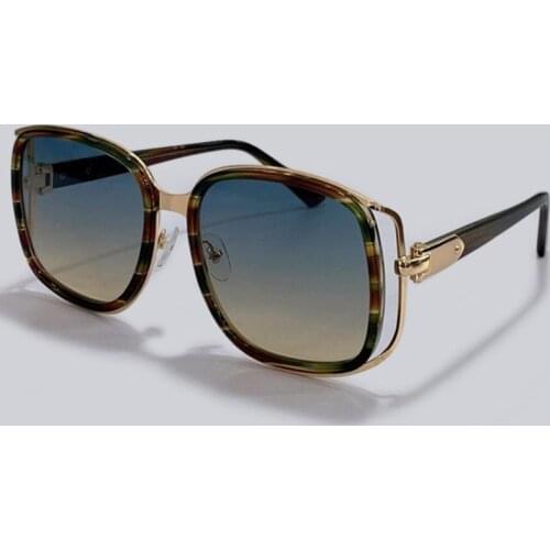 Oversized Square Sunglasses Women Men 2021 Fashion Brand Design Sun Glasses UV400 With Box