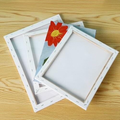 1PCS New Blank Screen Wooden Plate Watercolor Canvas Board Plate DIY Painting Crafts Frame Art Artist For Acrylic Oil Painting