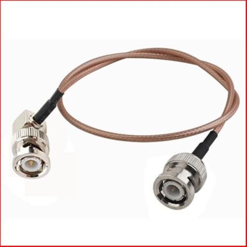 10 pcs 15CM/6' RF EXTENSION Cable BNC Plug to BNC Plug RA COAXIAL Cable RG316