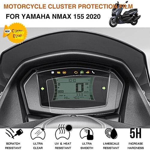 2 Set Cluster Scratch Cluster Screen Protection Film Protector For YAMAHA NMAX155 2020