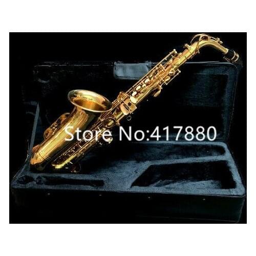 2020 New Eb Alto Saxophone Brass Material Custom logo Professional Musical Instrument With Case Mouthpiece Free Shipping