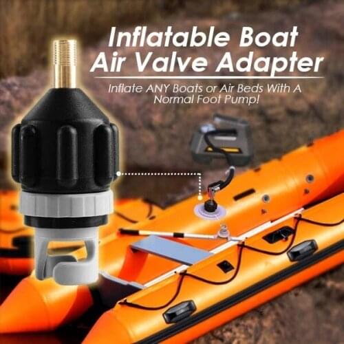 Air Valve Adaptor Skillful Manufacture Rowing Boat Air Valve Adaptor Nylon Kayak Inflatable Pump Adapter for SUP Board @LS