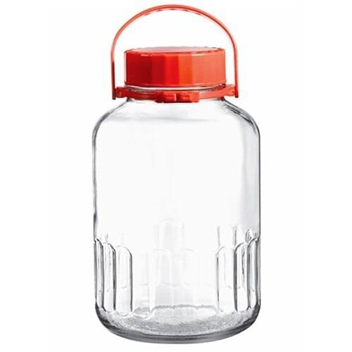 Jar Glass 4 Lt. Clamshell 5959S