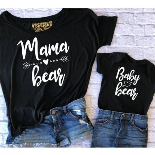 Blotona Same T-shirts For Mom And Daughter