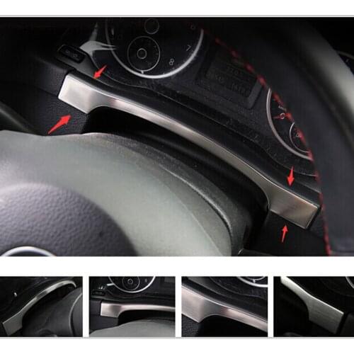 Decorative stainless steel decorative patch with instrument panel for Volkswagen tiguan2010-2017