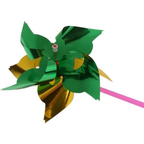 Lawn Pinwheels, Party Pinwheels Windmill Rainbow Pinwheel DIY Pinwheels Set for Kids Toy Garden Lawn Decor, 20 PCS BX0D