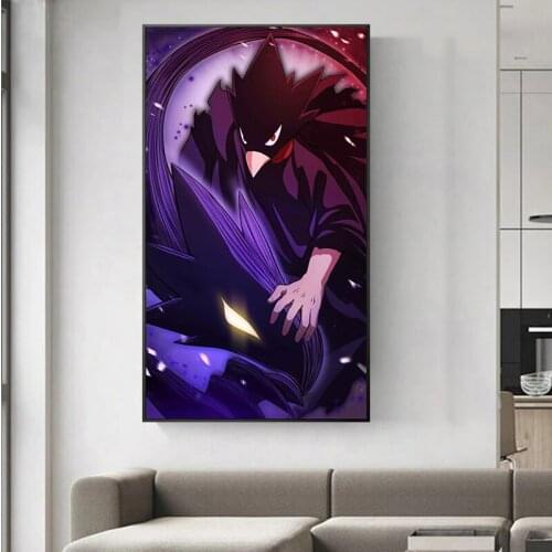 My Hero Academia Anime Art Prints Anime Manga Scroll Poster Wall Art Print Decor,50 x 70 cm,No Frame