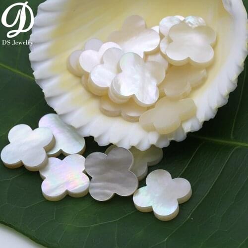 15х15х2mm 50pcs/Lot Mother of Pearl Natural Gemstone For Jewelry Making