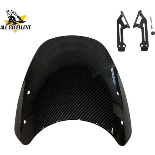 Touring Front Flyscreen Windscreen Windshield Shield Bracket For 2015-2019 Ducati Scrambler (except Cafe Racer and 1100 model)