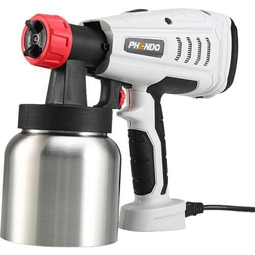 PHENDO Airless Spray Gun 800W Electric Handheld Spray Gun Paint Sprayers Airbrush for Painting Car Furniture Wall Woodworking