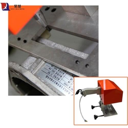 Portable Mini Hand Cnc Engraver Data Matrix Marking Machine Pneumatic Flange Marking Machine