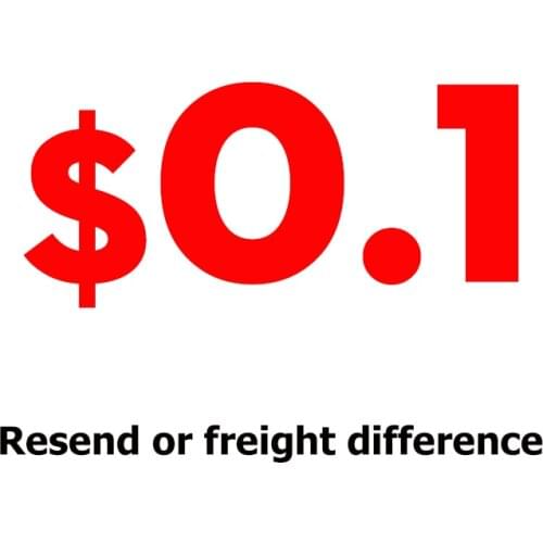 Resend or make up difference ,Special web page for making up difference or freight. No order without customer service approval