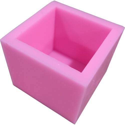 Size 89*89*89 mm Cubic Silicone Slab Mold Bar Soap Molds Bath Bomb Silicone Mold Decorating Epoxy Resin Crafts Silicone Molds