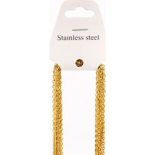 Stainless Steel Rolo Chain 1.1 / 1.5 / 2mm By 5Meters Sale Thin Section Fashion Necklace DIY Chain Wholesale Chain