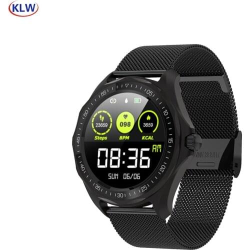 2020 New S09 HD Display Touch Screen IP68 Waterproof Pedometers Message Reminder Long Standby Sport Smart Watch for ios Android