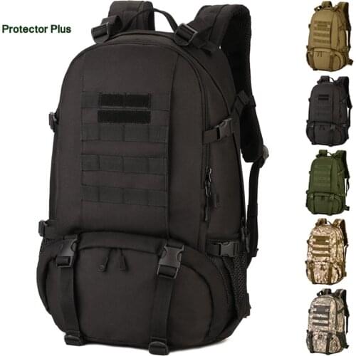 Protector Plus MOLLE Tactical Backpack Outdoor Hunting Hiking Trekking Military Army Chest Sling Rucksack Travel Bags
