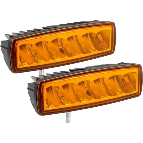 2pcs 6inch 30W Led Light Bar Pod Lights Flood Led Work Light Bar for ATV Boat Offroad Truck Motorcycle SUV Tractor Driving Light