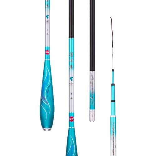 3.6m/3.9m/4.5m/4.8m/5.4m Hand Rod Super Light Telescopic Fishing Oltas High Carbon Fiber Carp Fish Canne Vara De Pesca
