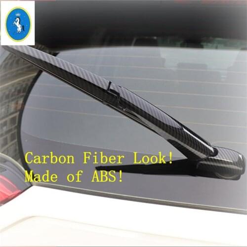 Car Accessories Rear Tail Windshield Window Wiper Protection Cover Trim ABS Chrome Fit For TOYOTA RAV4 RAV 4 XA50 2019 2020 2021