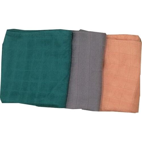 T 60*60cm bamboo muslin diaper baby swaddle baby muslin blankets quality better than cotton Baby Multi-use Blanket Infant Wrap