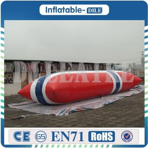 Free shipping 7m*3m Jump water drop, inflatable water catapult, water sports on the blob(Size:700x300cm)