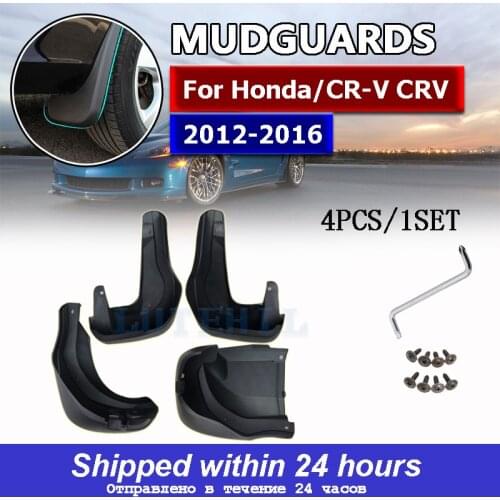 Car Mud Flaps Splash Guards Mudguards Mudflaps for Fender Accessories For Honda/CR-V CRV 2012 2013 2014 2015 2016