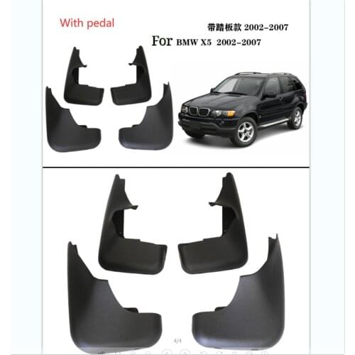 For BMW X5 E53 1999-2006 High-quality mudguards, water flaps, anti-fouling, splash-proof, body protection, car Accessories