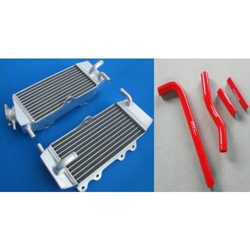 Custom new performance For WR250F 2001-2006 Yamaha YZ250F 2001-2005 aluminum radiator and hose WRF/YZF 250 02 03 04
