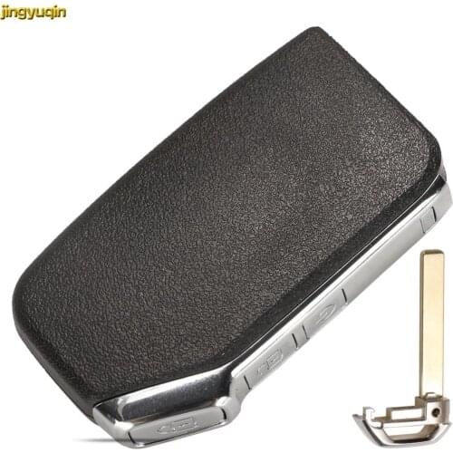 Jingyuqin Remote Key Shell For Kia Sportage Ceed Sorento Cerato Forte 2017 - 2019 Smart Car Key Fob Replacement Holder 3BTN