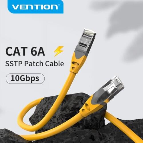 Vention Ethernet Cable CAT6A 10Gbps RJ 45 Network Cable Lan RJ45 Patch Cord for PS4 Laptop PC PS 4 Router CAT 6A Cable Ethernet