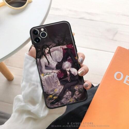 Killua and Illumi Hxh Anime FOR IPhone Se 6 6s 7 8 Plus X Xr Xs 11 12 Mini Pro Max TPU Soft Silicone Phone Case Cover Shell