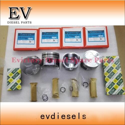 EV Engine rebuild kit V1505 V1505T piston liner piston ring full gasket kit crankshaft con rod bearing