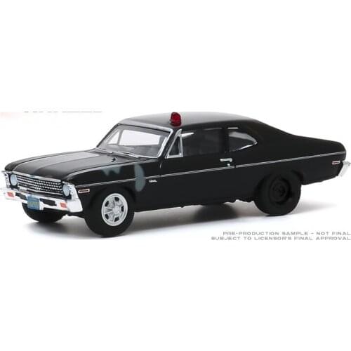 GreenLight Car 1:64 1969 Chevrolets Chevy Nova police van Collection Metal Die-cast Simulation Model Cars Toys