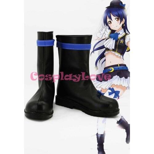 Newest Custom Made Japanese Anime Lovelive! EGA No brand girls Umi Sonoda Cosplay Shoes Boots For Halloween Christmas