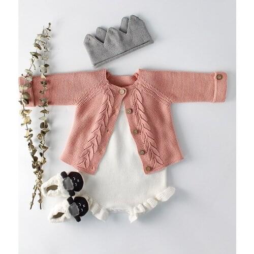 Newborn Baby Girl Clothing Rompers Baby knitted Romper Set Infant Girl Wool Knitting Sweater Jumpsuit Playsuit For Girls Boys