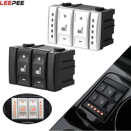 LEEPEE Control Switch 6M2T 19K314 AC Car Switch Panel Car Electric Seat Heating Button For Ford Mondeo MK4 S-MAX Galaxy MK 3