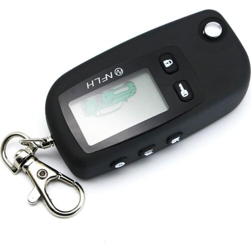 9010 Lcd Remote Control Key Fob Tamarack For Tomahawk TW9010 Uncut Blade Fob Two Way Car Alarm System Tomahawk TW 9010