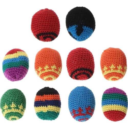 Handmade Sacks Footbag Toy Balls Magic Juggling Ball Kid Outdoor Toy Soft Ball