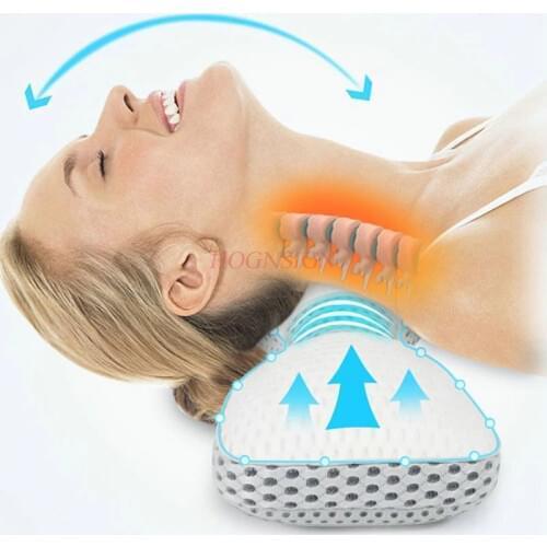 Neck traction cervical Electric heating vertebra pillow cervical vertebra special adult health care pillow