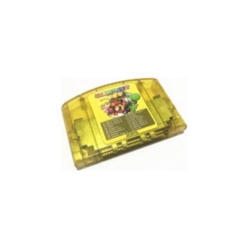 Super 18 in 1 Part123+15 Game English Languae Video Game Cartridge Card fo USA-NTSC VERSION for 64 bit games console