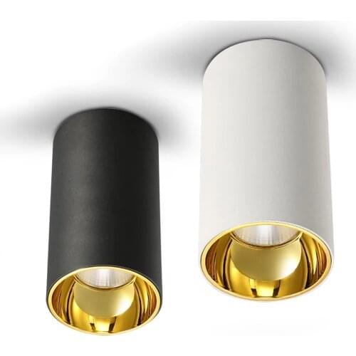 Surface Mounted Led Downlight 9W12W15W 18W COB Ceiling Spot Lights AC90-260V LED Lamp Indoor Lighting For Bedroom Living Room