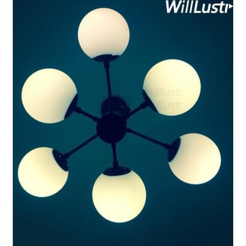 Willlustr new pendant light milk white glass shade lamp hanging lighting living dinning room restaurant hotel office
