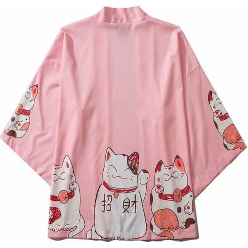 Japanese Printed Traditional Samurai Oriental Yukata Clothing кимоно японский стиль Male Female High-quality Daily Street Wear