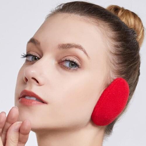 1 Pair Unisex Winter Windproof Outdoor Warm Bandless Earbags Earmuffs Ear Warmer Comfortable Unisex Ear Cover Ear Protection