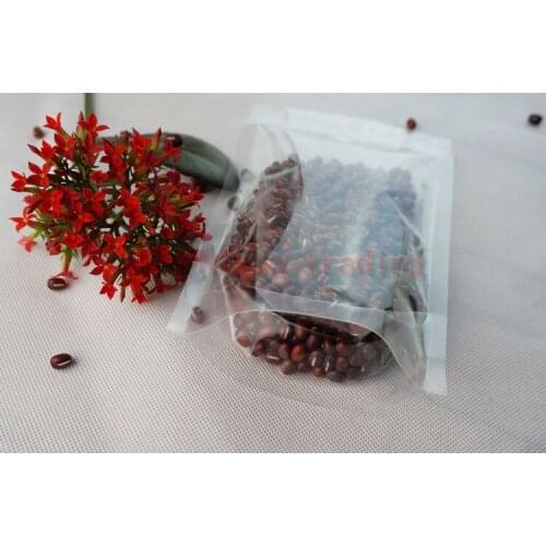 16*24cm 100pcs/lot X Stand up highly transparent ziplock bag, clear pack rice storage zipper pouch resealable, food sack