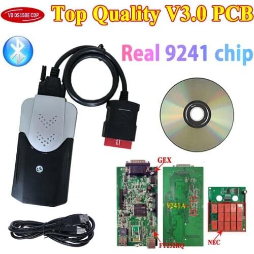 2019 vd ds150e cdp tcs cdp pro 2016.R0 with keygen cars trucks for delphis new vci Diagnostic tools Adapter OBD2 OBDII scanner