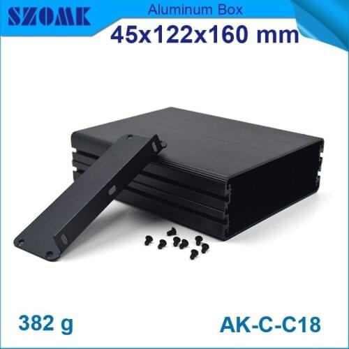4 pcs/lot solar junction box in Black color anodizing and powder coating which pcb size is 40x110 MM for used gps tracker