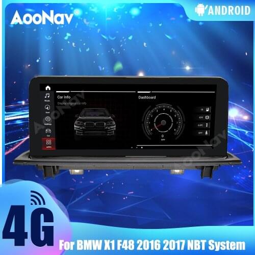 2 Din Car Radio For BMW X1 F48 2016 2017 NBT System Android 11 Touch Sceen GPS Navigation Autoradio Multimedia Player