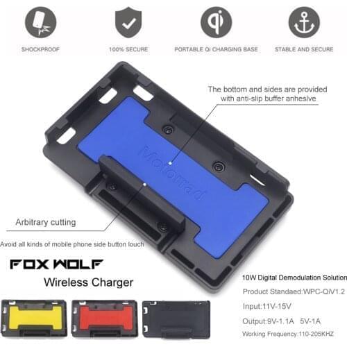 For BMW S1000XR F900R F750GS F850GS R1250GS Adventure ADV LC Motorcycle Wireless Charging GPS Phone Holder Navigation Bracket